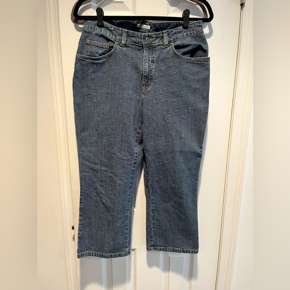 Villager Sport a Liz Claiborne company size 10 denim capris